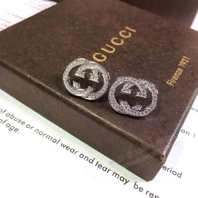 GUCCi飾品 古馳2019新款耳環 Gucci雙G耳釘  zgbq1172